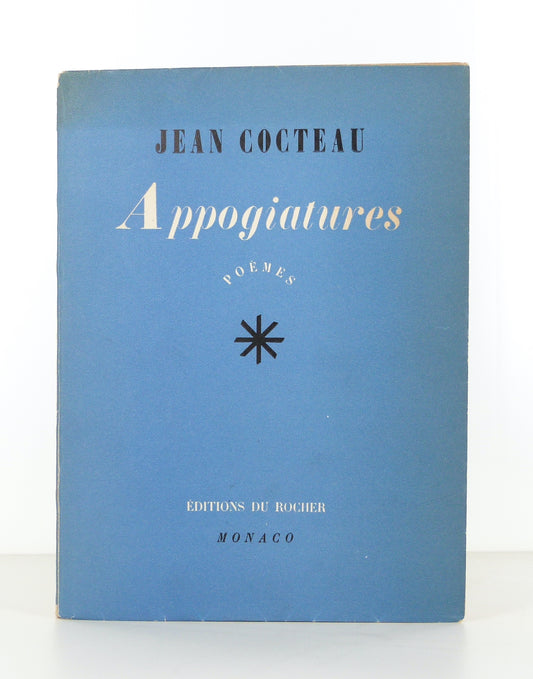 Appoggiaturas. Poems.