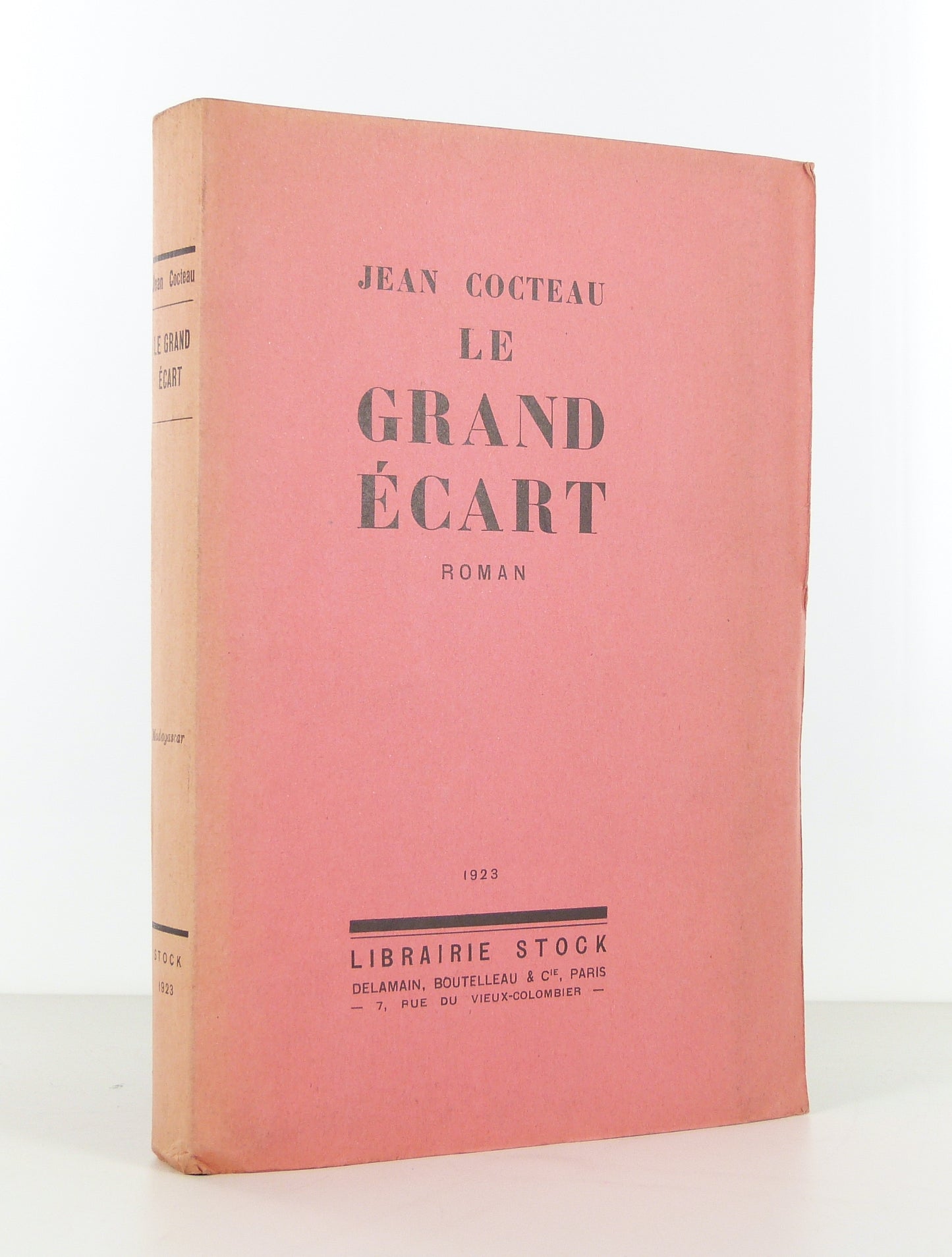 Le Grand écart. Roman.