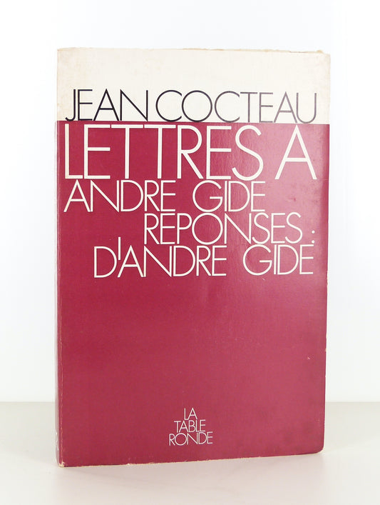 Lettres à André Gide. Réponses : André Gide