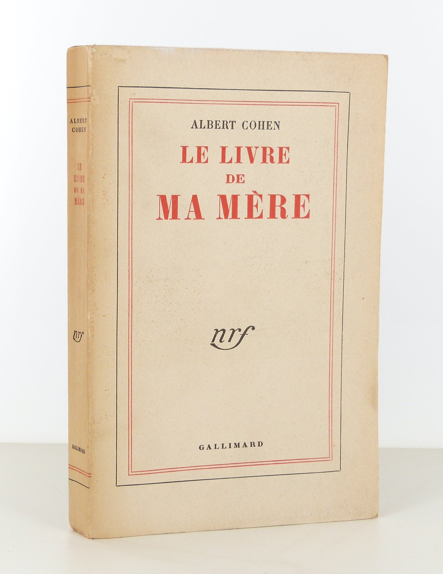 Le livre de ma mère
