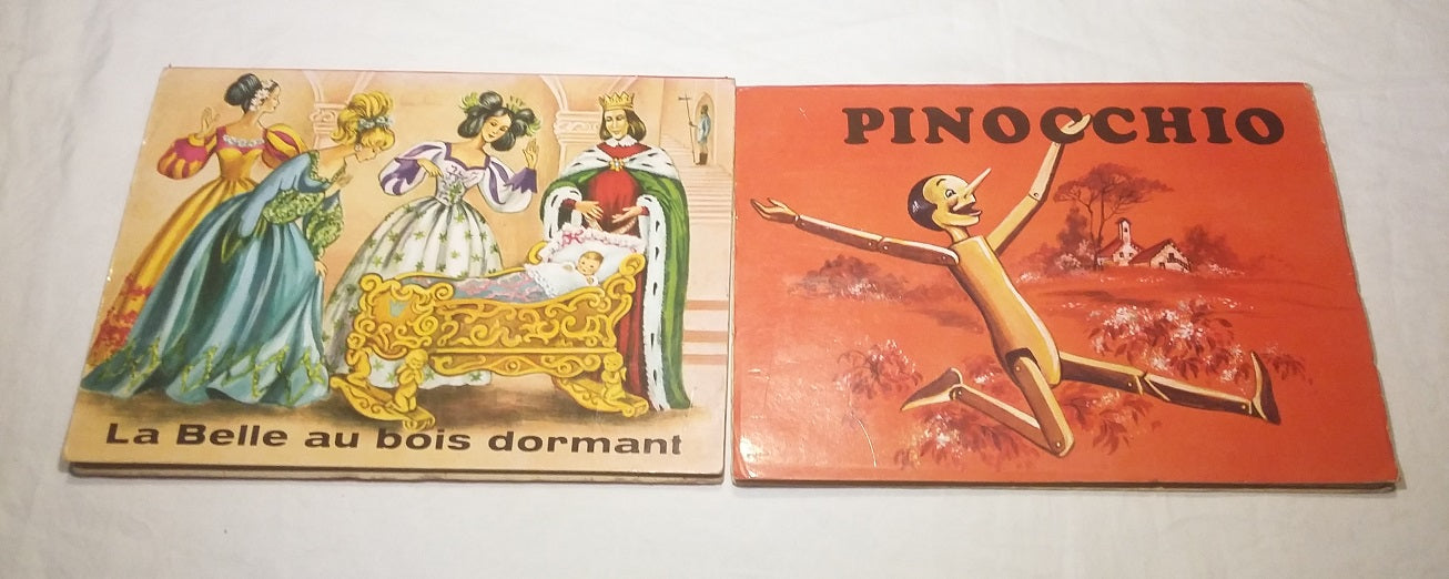 Collection contes en relief : Pinocchio - La Belle au bois dormant