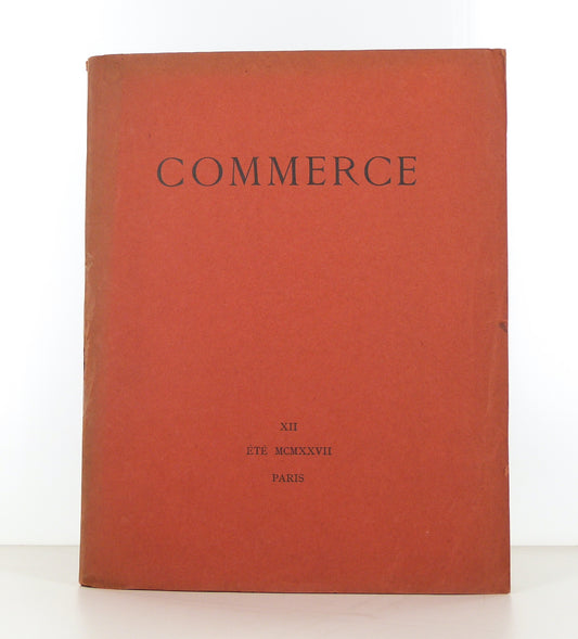 Commerce Review XII dated Summer 1927