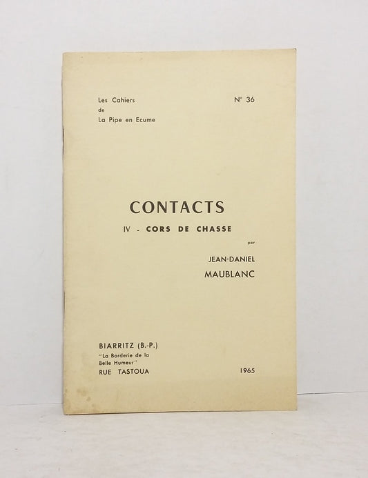 Contacts. IV - Cors de chasse