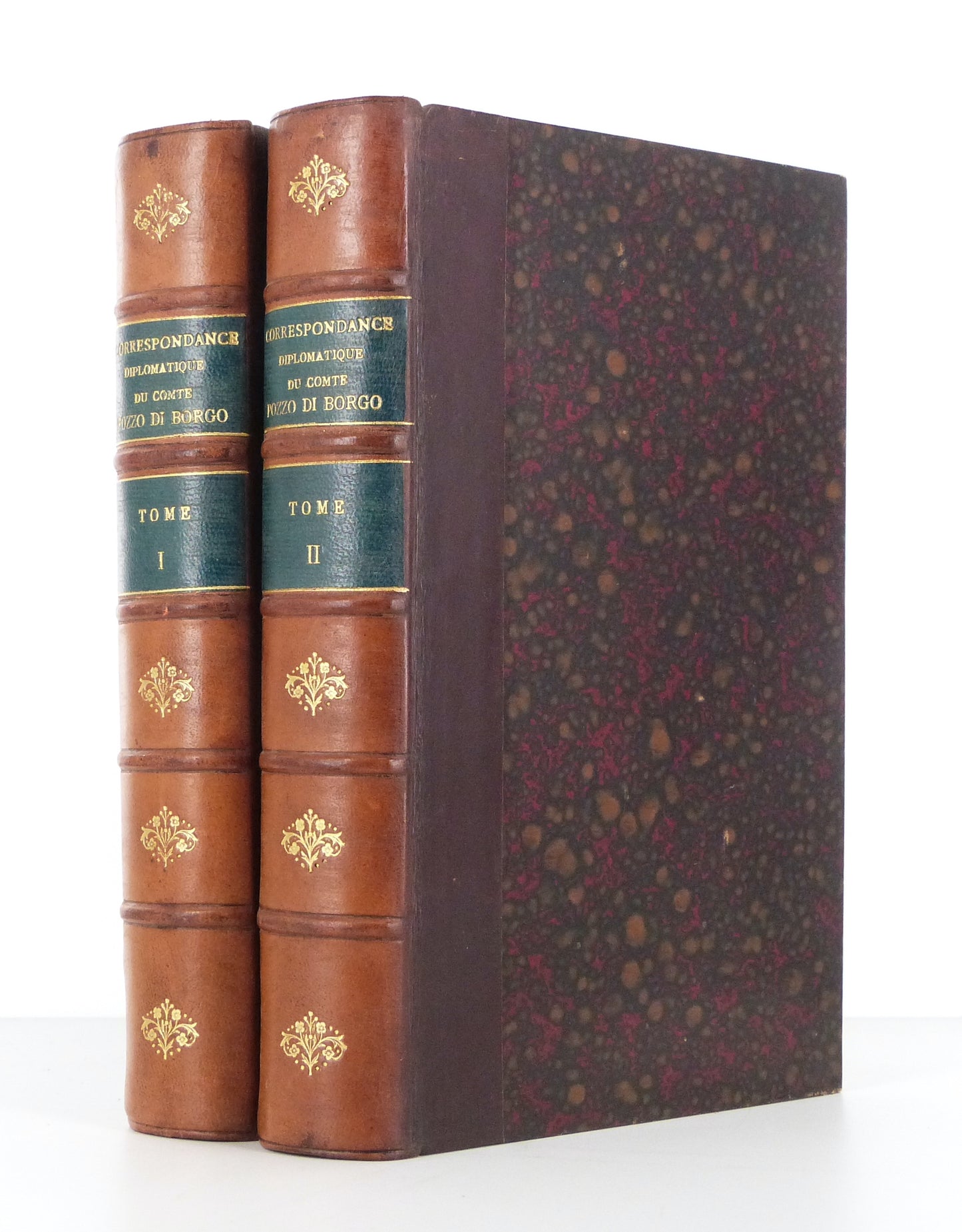 Correspondance diplomatique du Comte Pozzo Di Borgo, ambassadeur de Russie en France, et du comte de Nesselrode, depuis la restauration des Bourbons jusqu'au congrès d'Aix-la-Chapelle 1814-1818