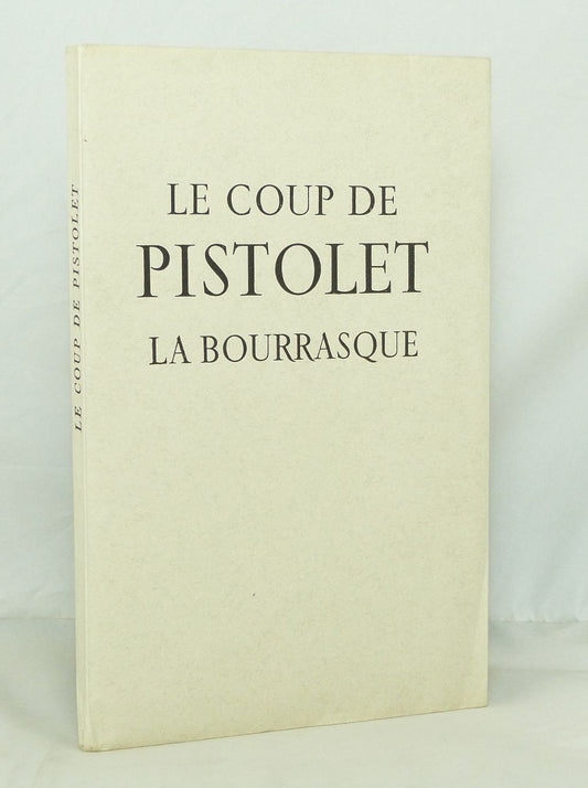 Le coup de pistolet.