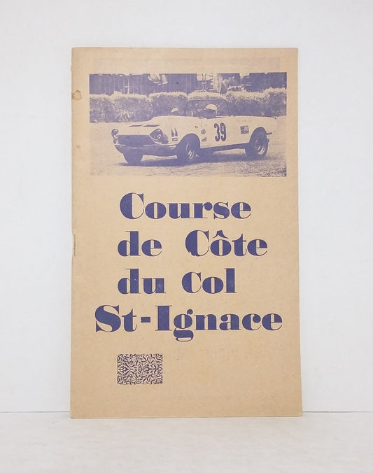 Course de Côte du col St-Ignace
