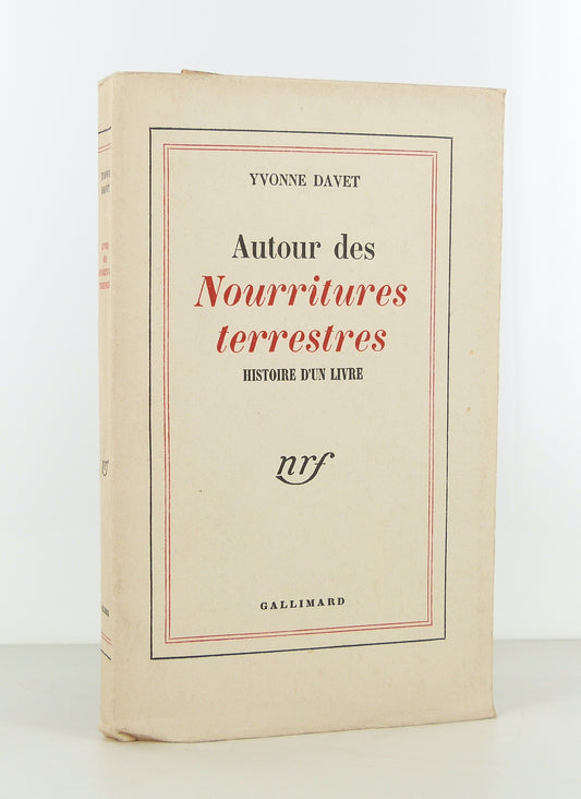 Around Les Nourritures terrestres. History of a book.