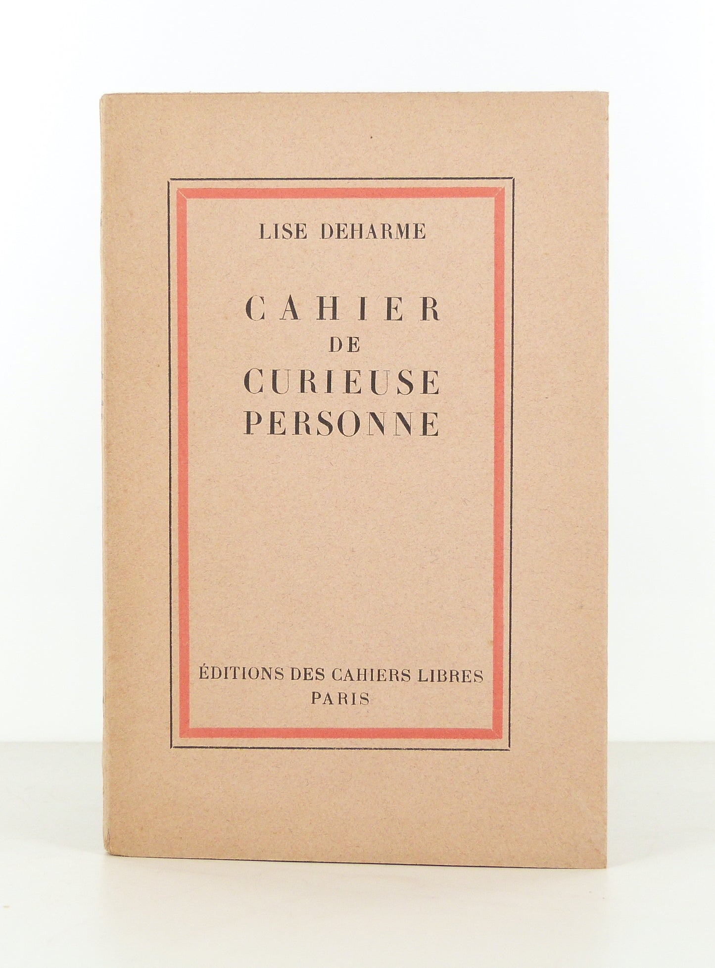 Cahier de curieuse personne