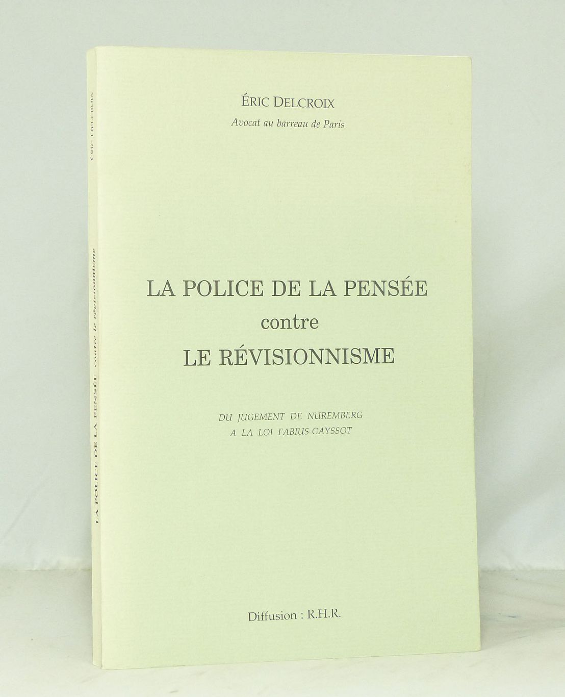 Thought police versus revisionism.
