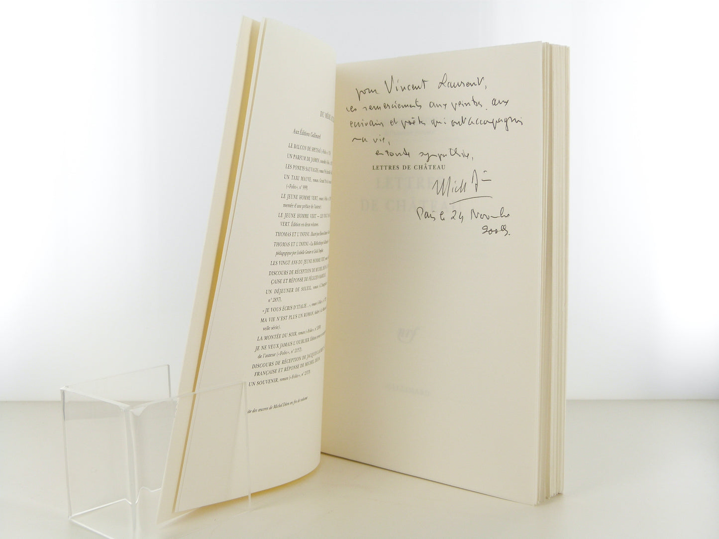 Lettres de château