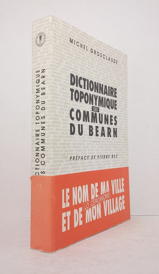 Dictionnaire toponymique des communes du Béarn