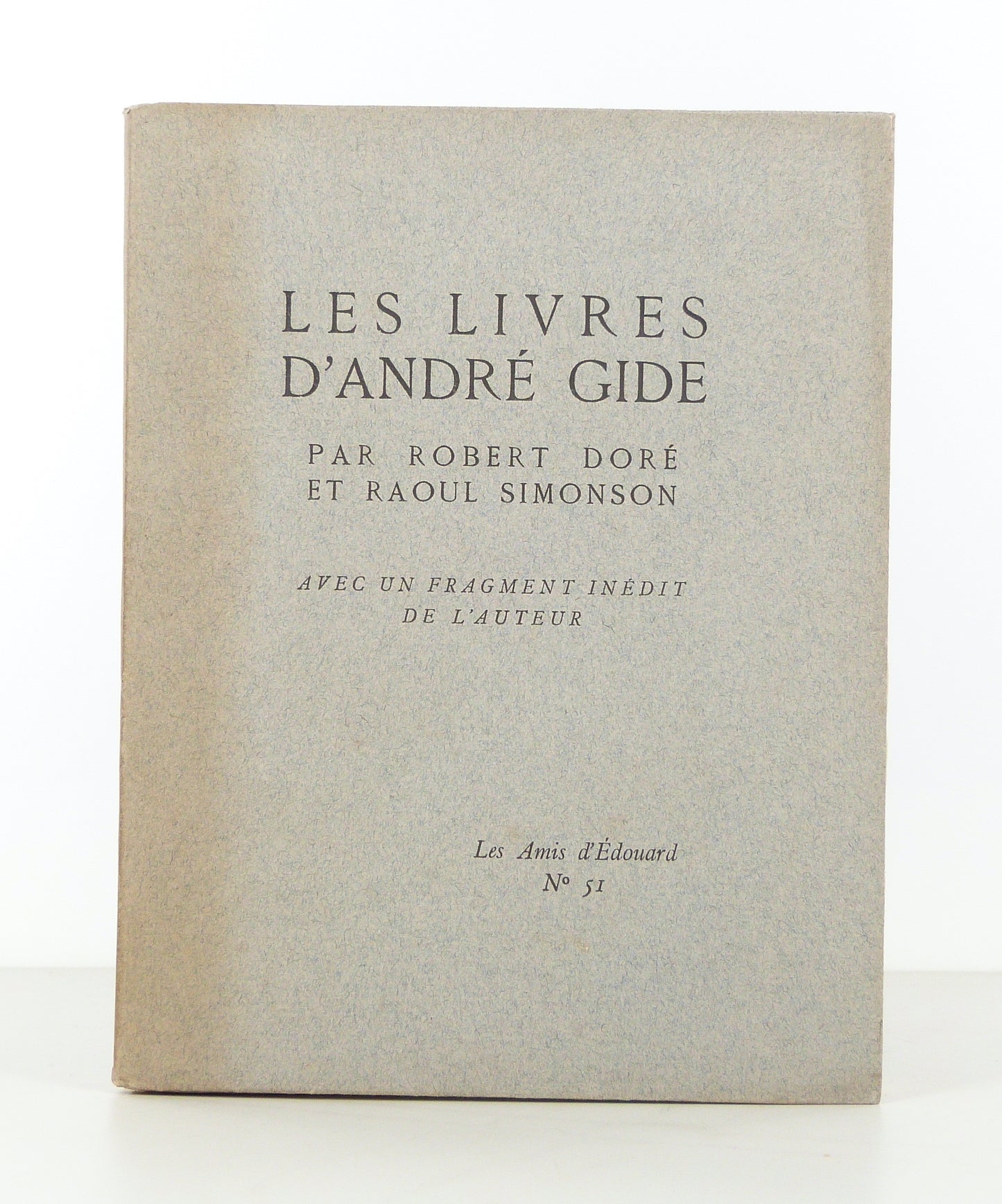 The books of André Gide