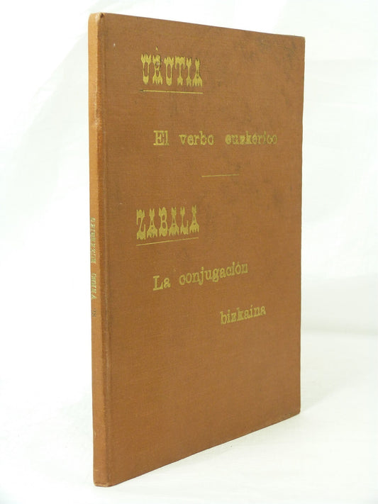 El verbo euzkerico en los distintos dialectos