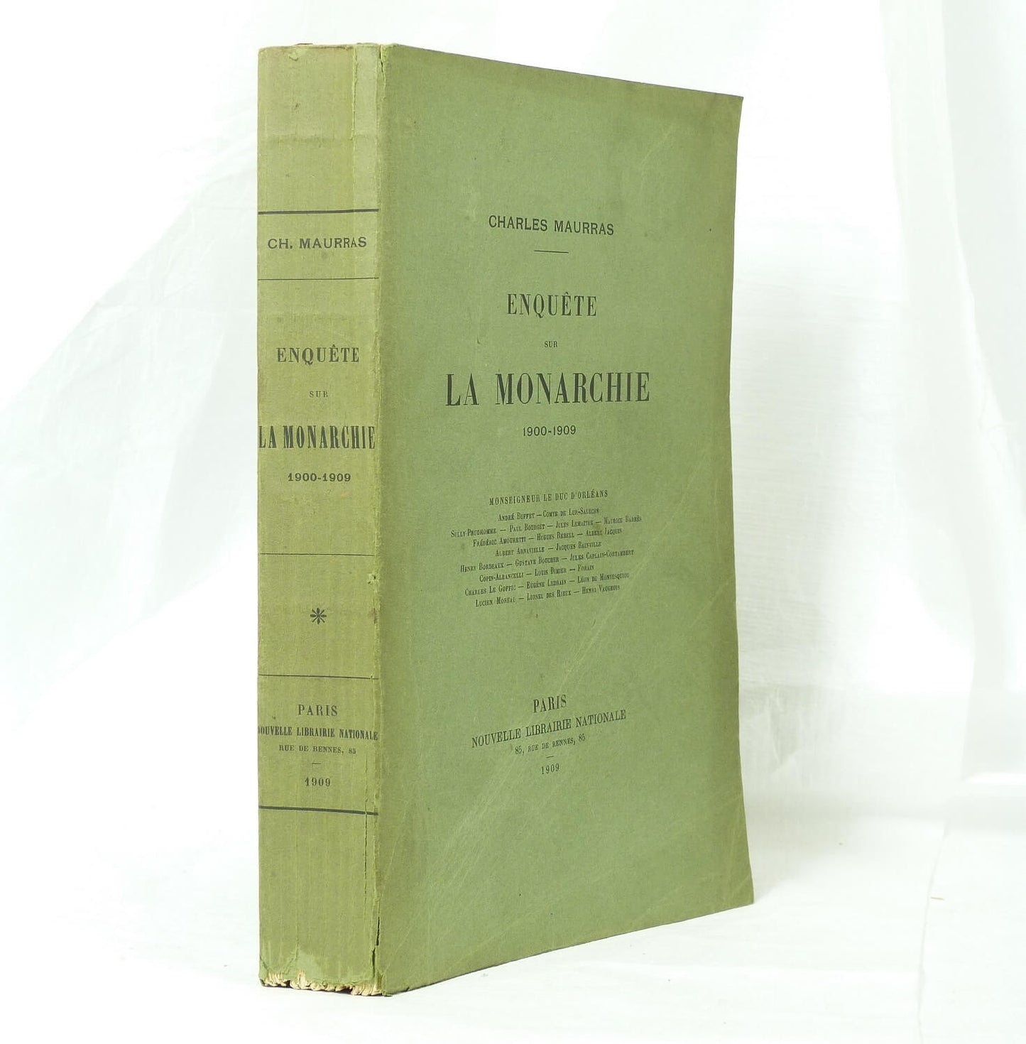 Inquiry into the Monarchy. 1900-1909