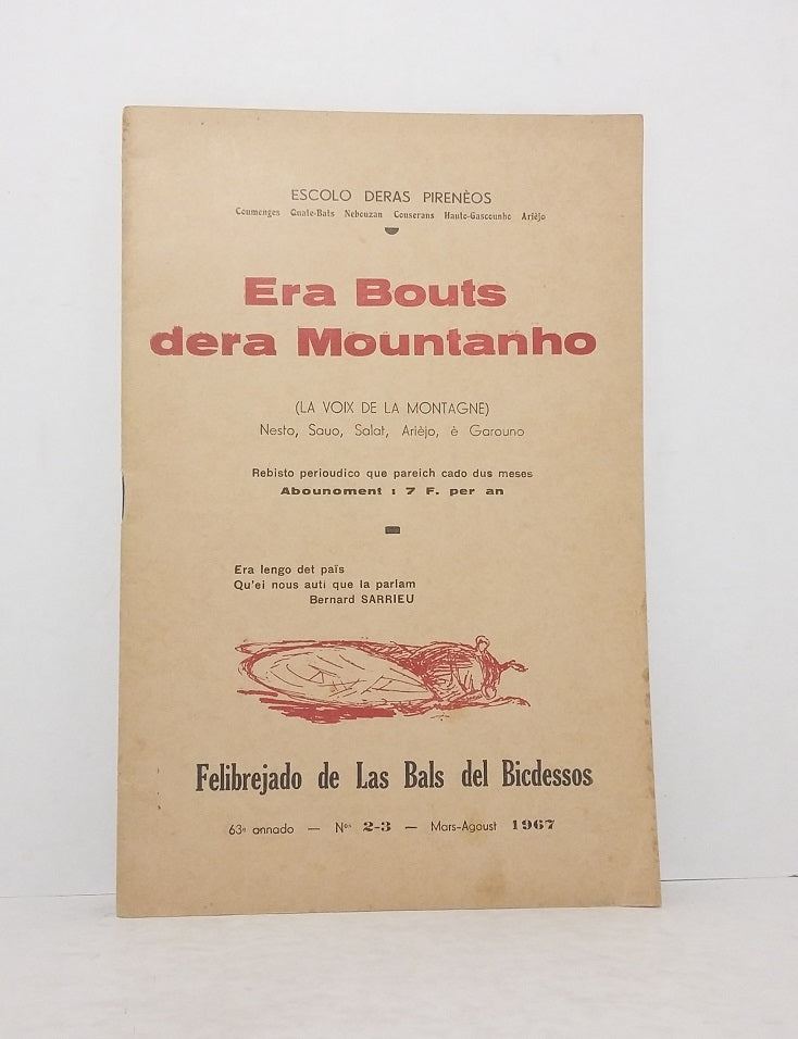 Era Bouts dera Mountanho (The Voice of the Mountain). 63rd year - n°2-3 - March-August 1967.