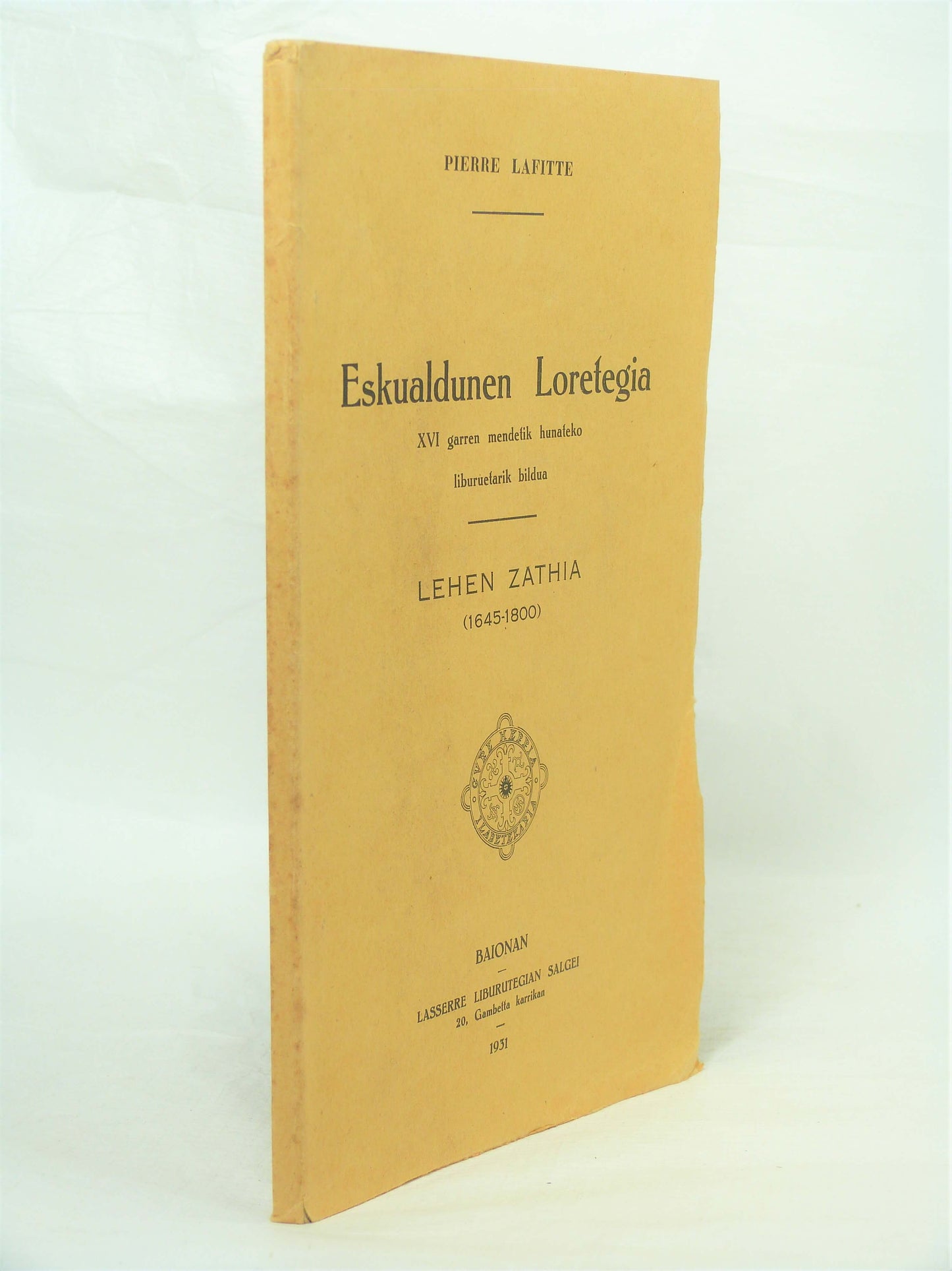 Eskualdunen loretegia