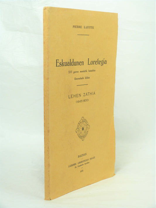 Eskualdunen loretegia