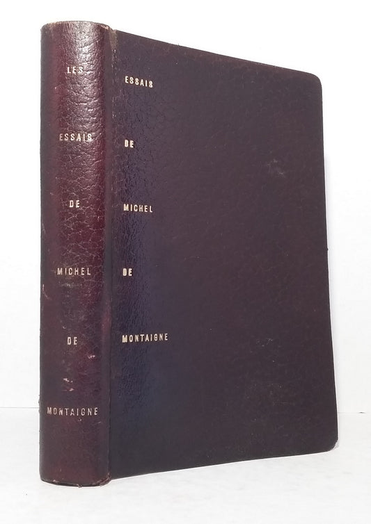 Essais de Michel de Montaigne