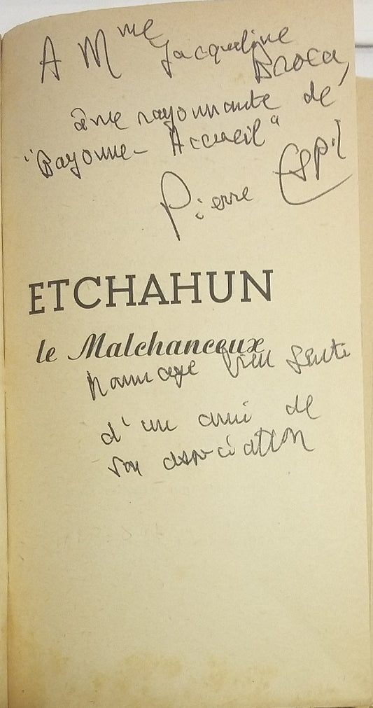 Etchahun le Malchanceux.