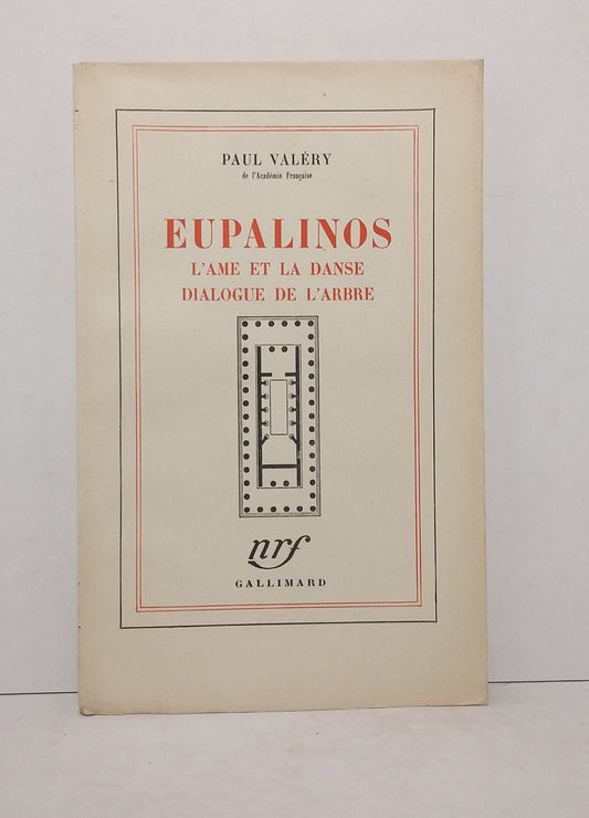 Eupalinos ou l'Architecte.