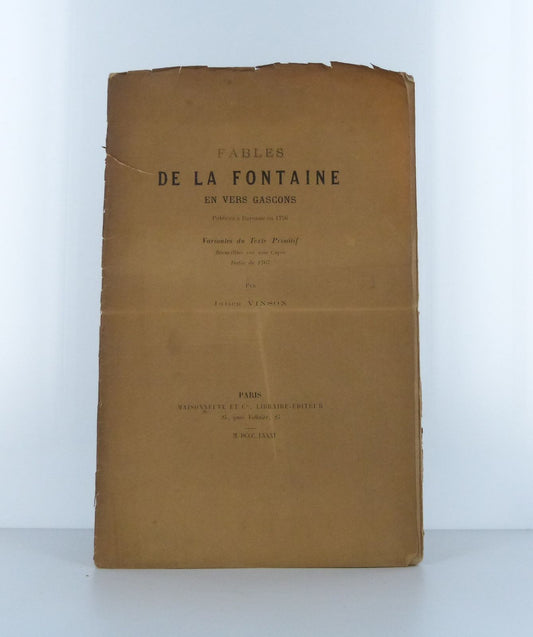 Fables de La Fontaine en vers gascons.
