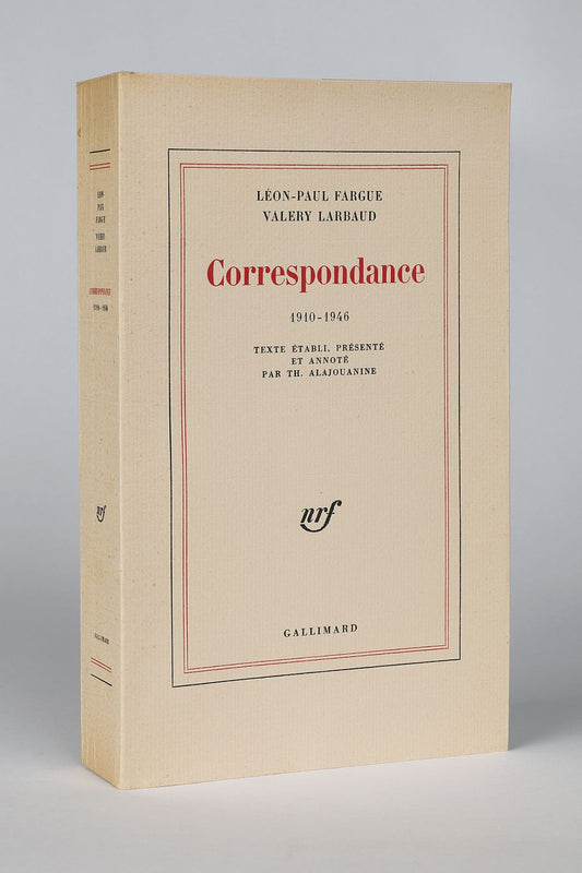 Correspondance 1910-1946