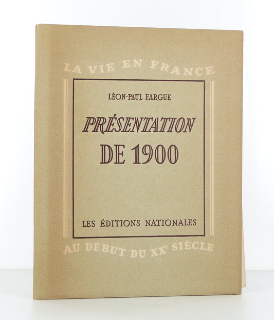 Présentation de 1900