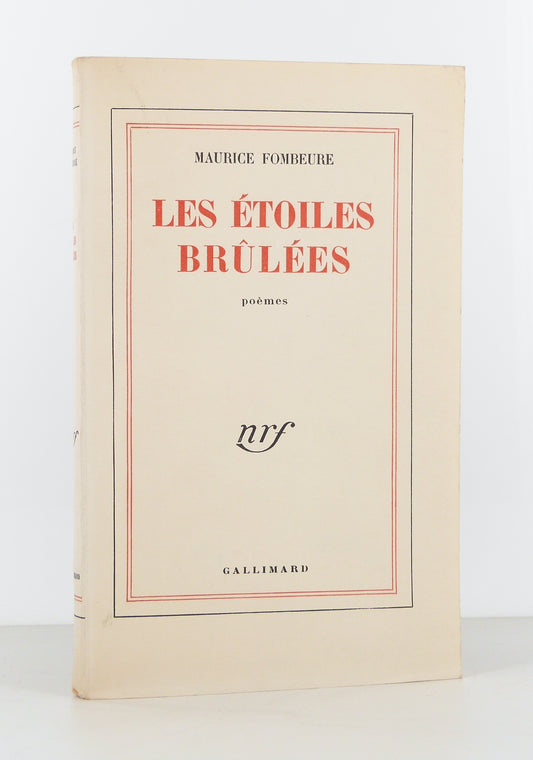 Les étoiles brûlées. Poèmes.