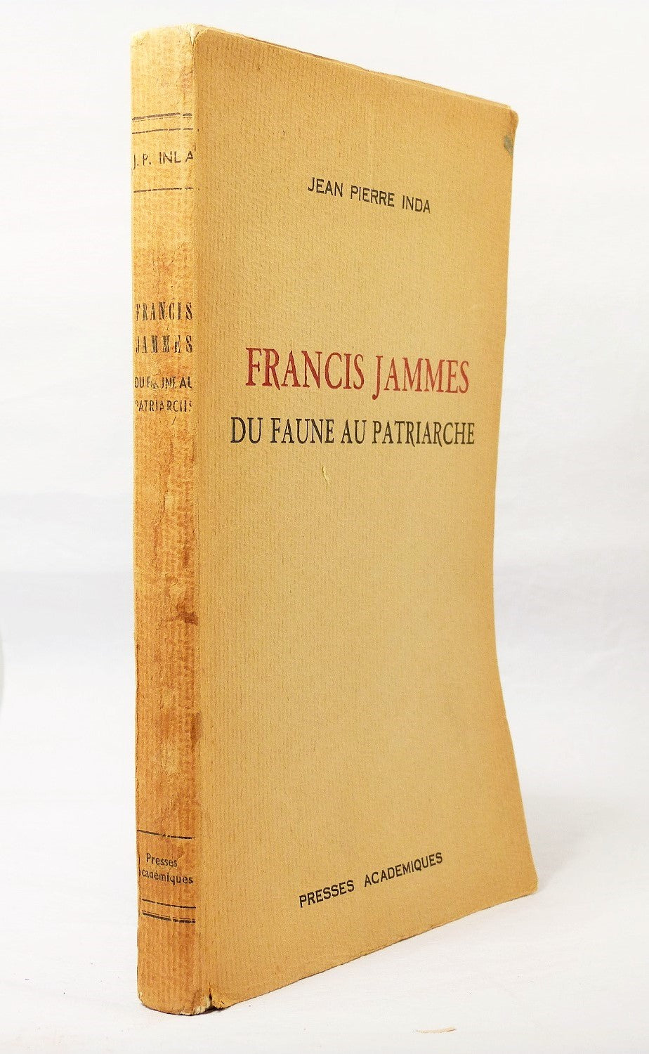 Francis Jammes, from Faun to Patriarch