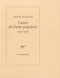 Notebook of the Popular Front 1935-1936