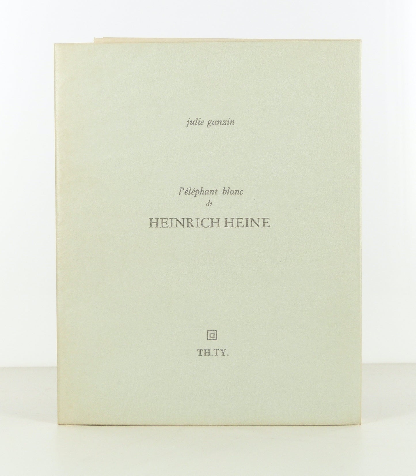 Heinrich Heine's White Elephant