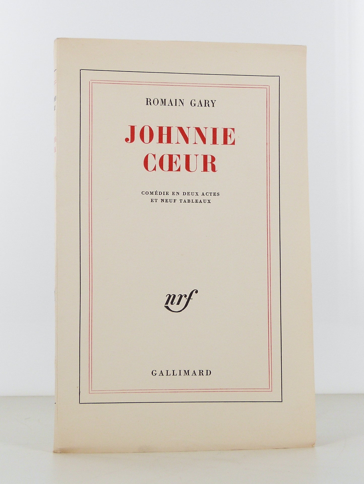 Johnnie Heart. A comedy in two acts and nine scenes.