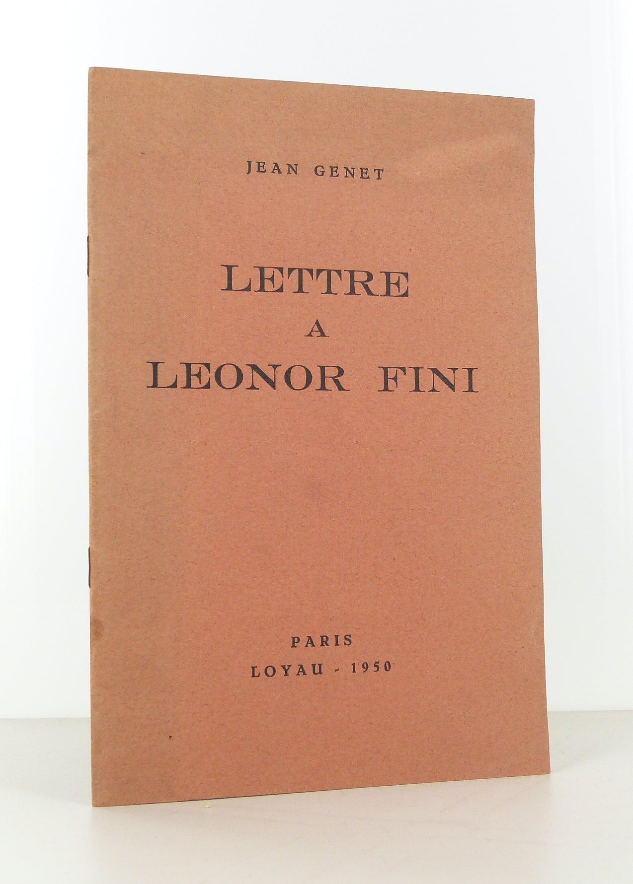 Letter to Leonor Fini