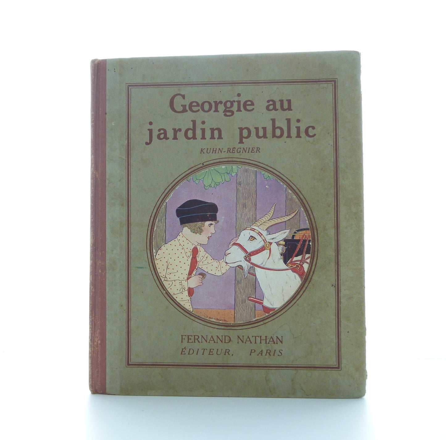 Georgie au jardin public.