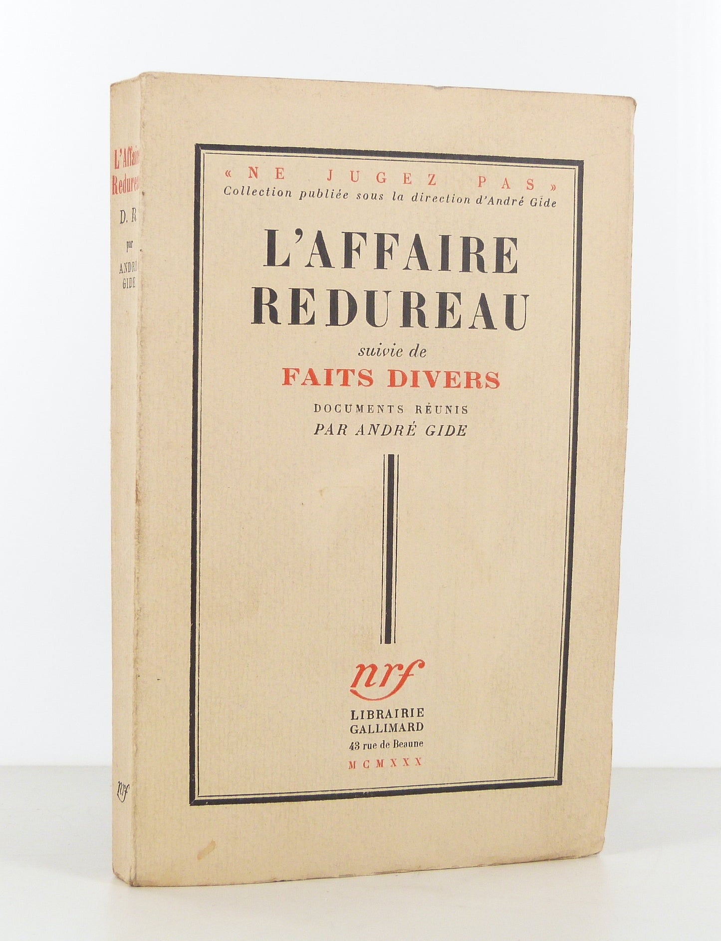 The Redureau Case. Followed by Miscellaneous News.