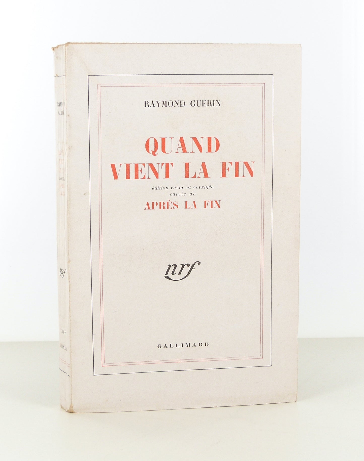 Quand vient la fin.