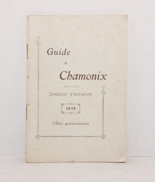 Guide de Chamonix - 1914