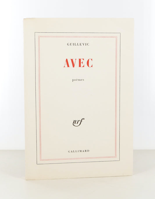 Avec. Poèmes.