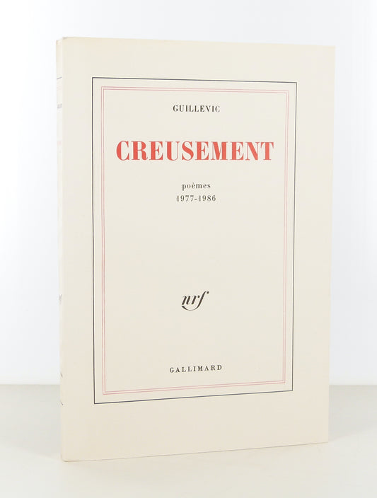 Creusement. Poèmes 1977-1986.
