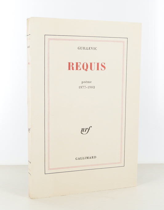 Requis. Poème 1977-1982.