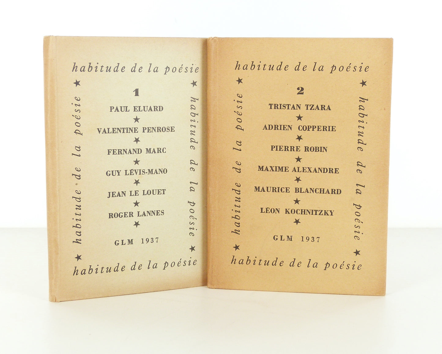 Habitude de la poésie n°1 et n°2.
