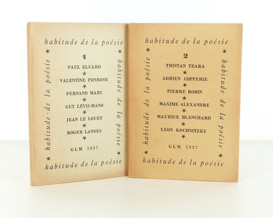 Habitude de la poésie n°1 et n°2.