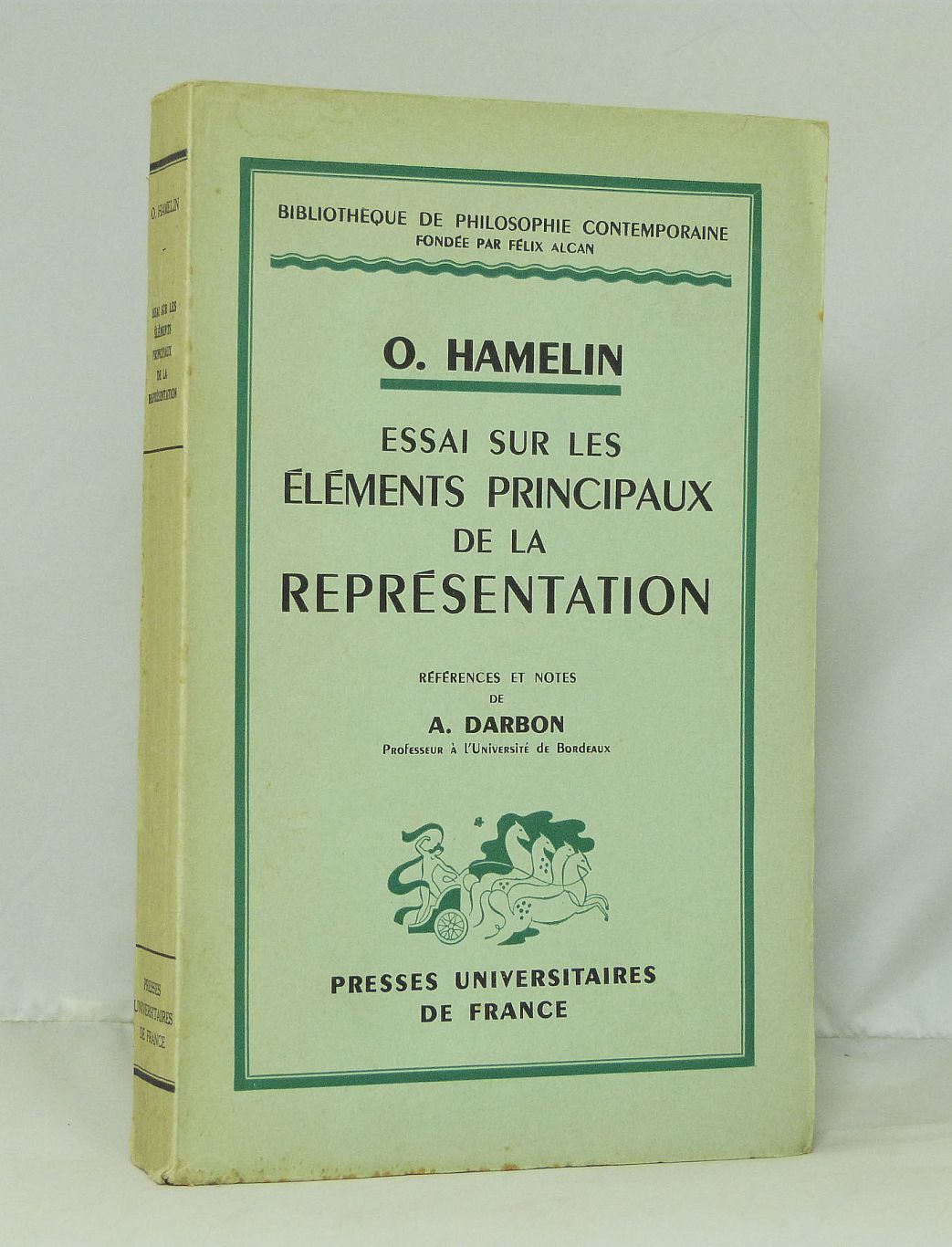 Essai sur les éléments principaux de la représentation
