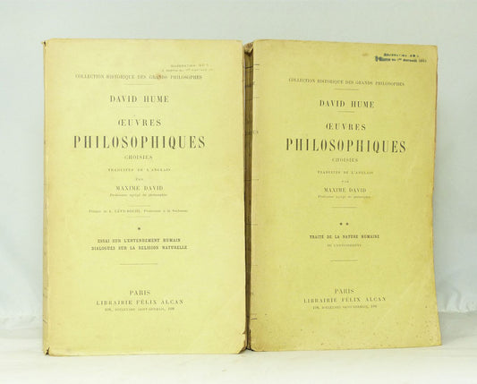 Oeuvres philosophiques choisies.
