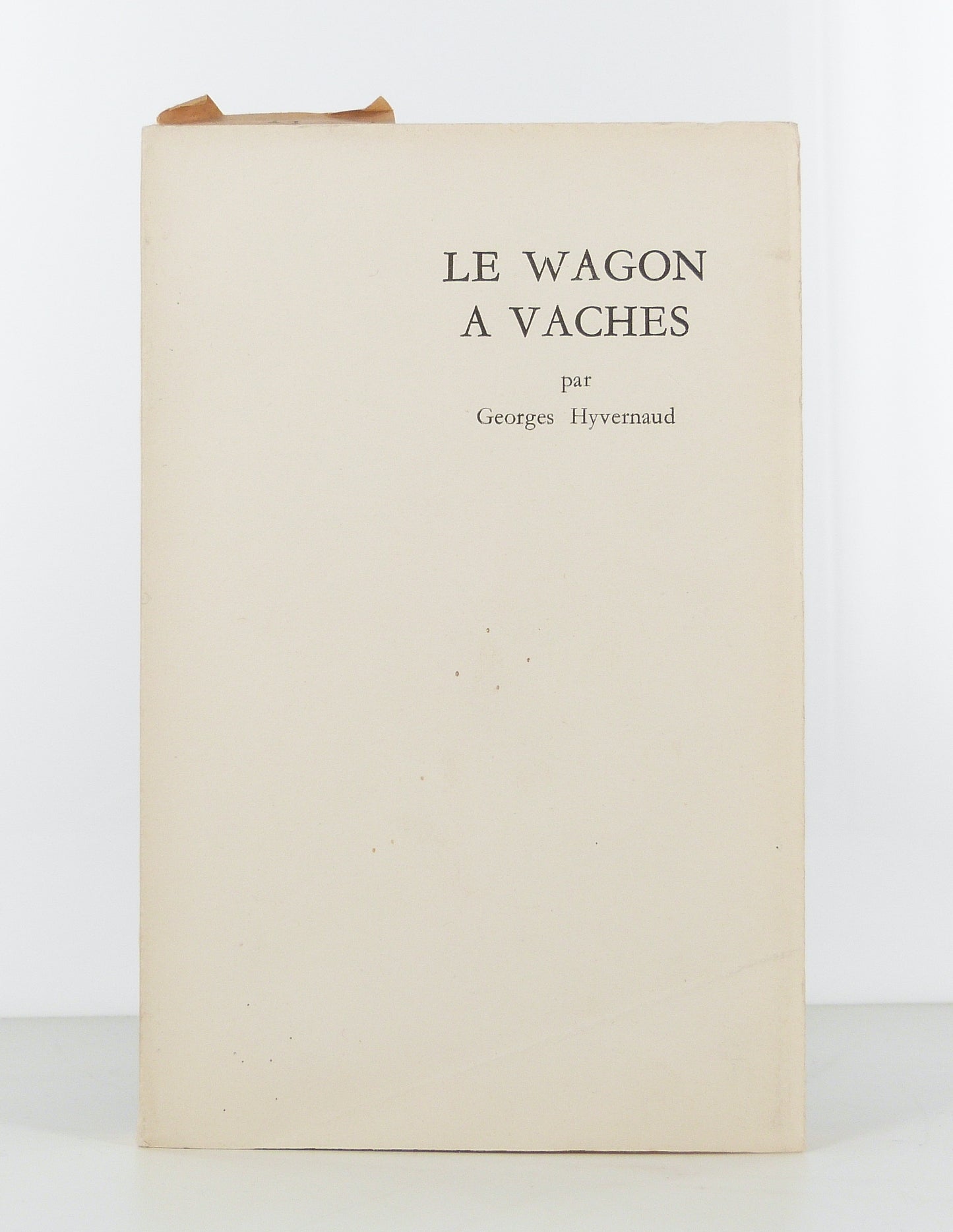Le wagon à vaches
