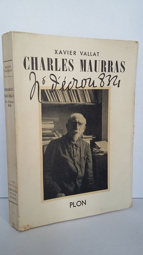 Charles Maurras N° d'écrou 8321