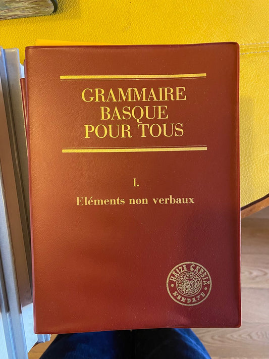 Basque Grammar for Everyone