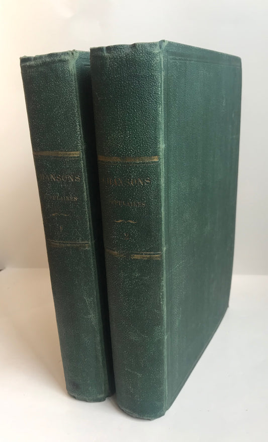 Chansons nationales et populaires de France. Accompagnées De Notes Historiques et Littéraires
