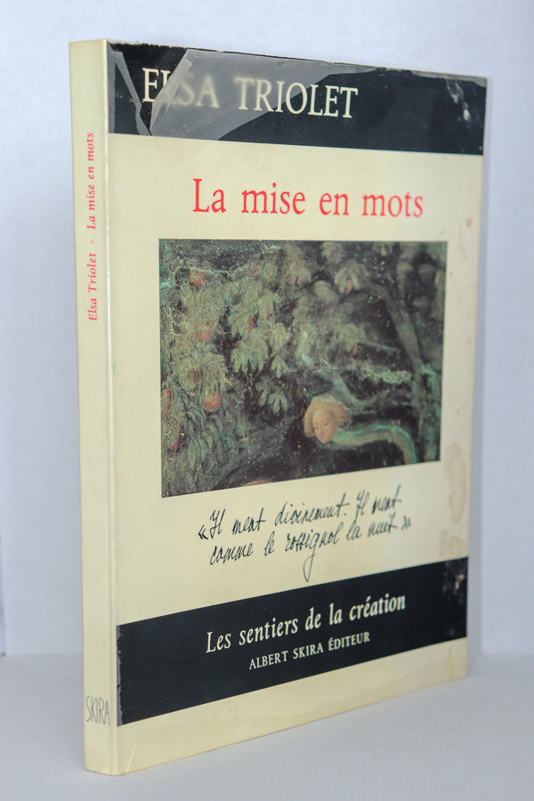 La mise en mots