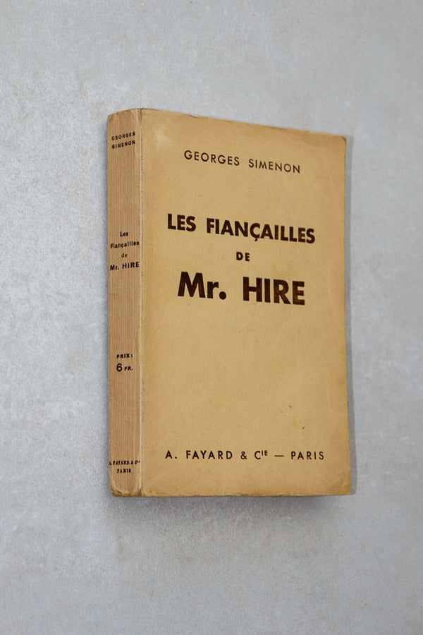 Les fiançailles de Mr. Hire